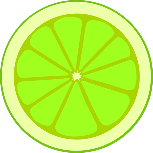 Lime Slice Clipart