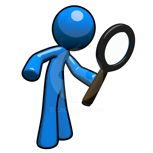 Detective With Magnifying Glass Download Png Clipart