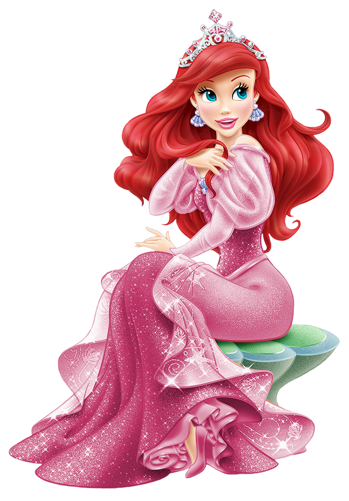 Little Ariel Belle Aurora Minnie Cartoon Rapunzel Clipart