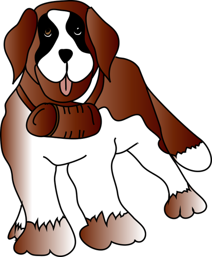 Saint Bernard Dog Clipart
