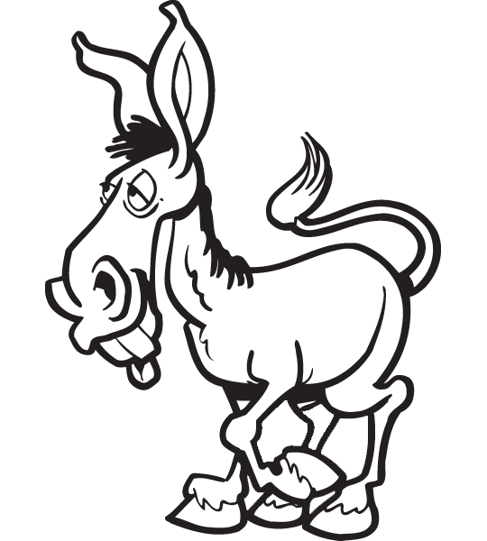 Cartoon Donkey Kid Hd Image Clipart