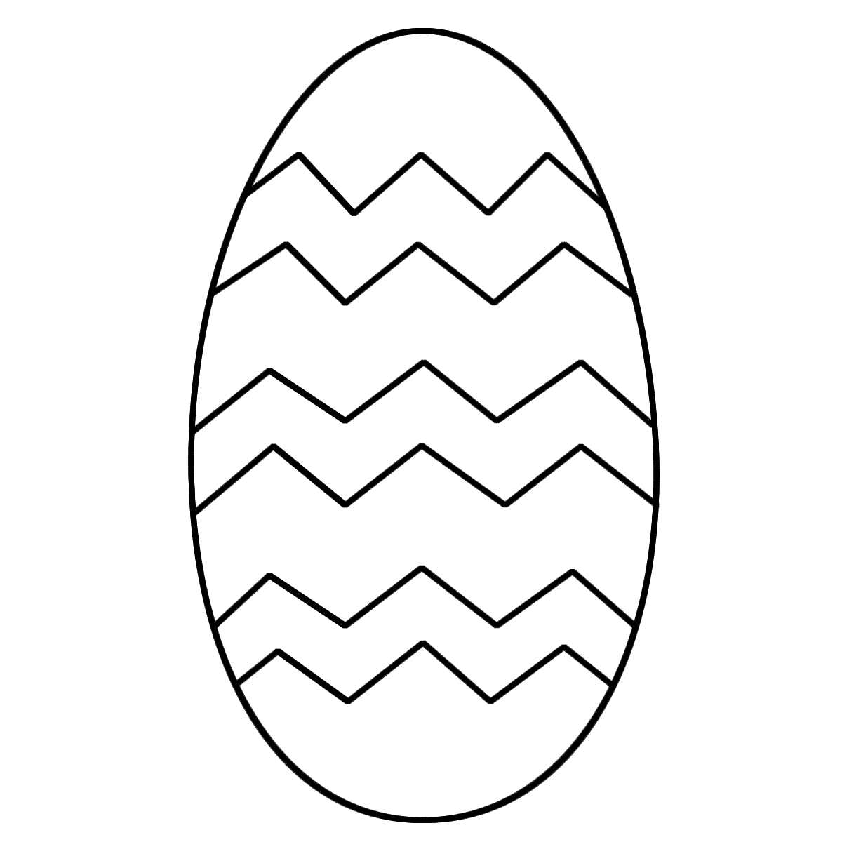 Free Egg Of Egg Black And White Clipart