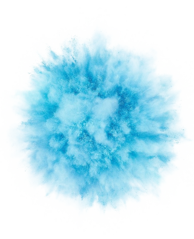 Blue Color Powder Light Free Download Image Clipart