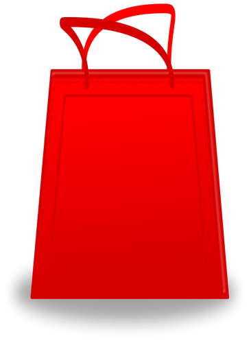 Red Shopping Bag Clipart