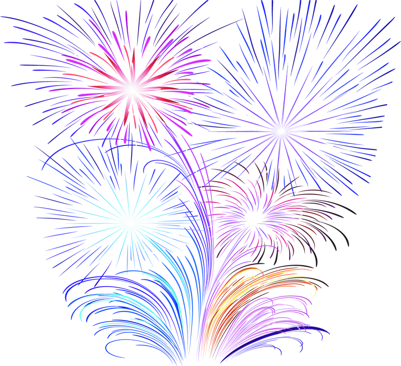 Fireworks Celebration Free Download PNG HD Clipart
