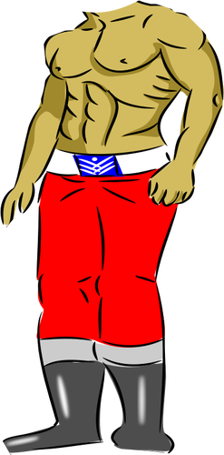 Bodybuilder Without Head Clipart