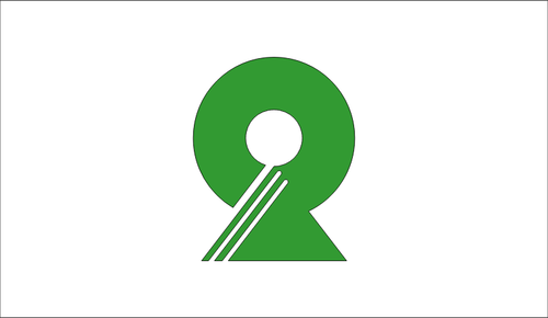 Flag Of Nijo, Fukuoka Clipart