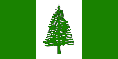 Of Flag Of Norfolk Island Clipart