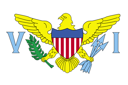 Flag Of Us Virgin Islands Clipart