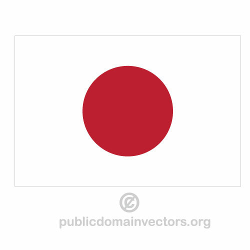 Japanese Flag Clipart