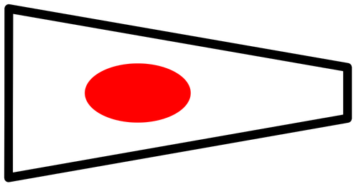 Signal Japanese Flag Clipart