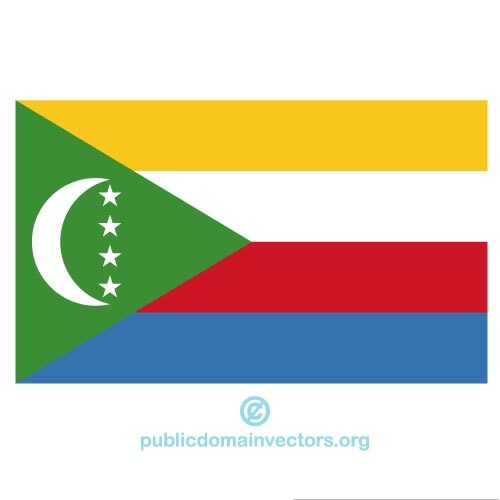 Comoros Flag Clipart