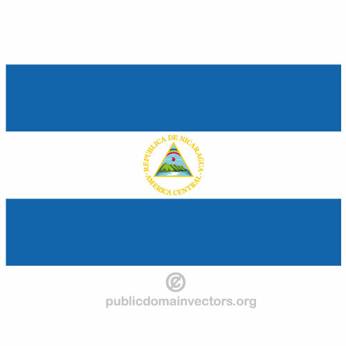 Nicaragua Flag Clipart