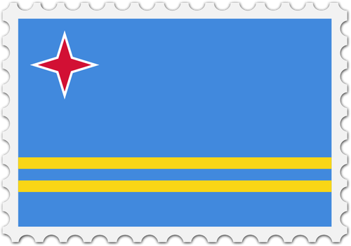 Aruba Flag Image Clipart