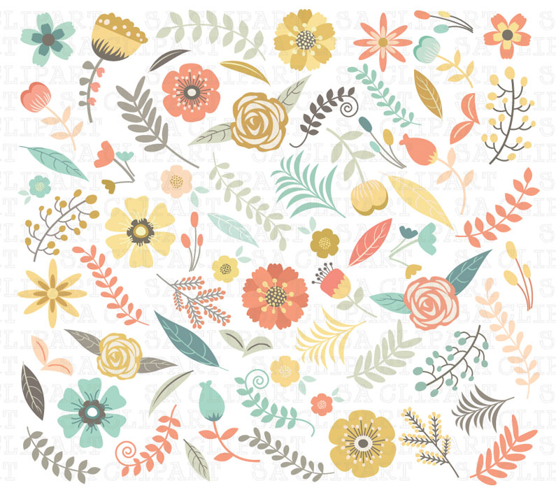The Floral Flower Graphics Png Images Clipart