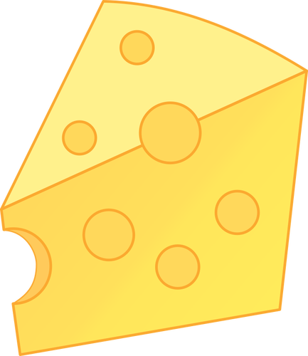 Medium Cheese Slice Clipart