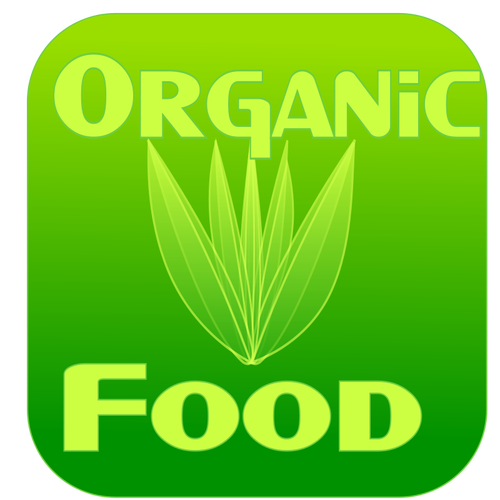 Organic Food Label Clipart