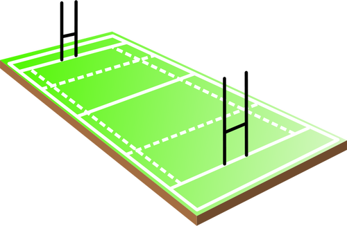 Rugby Field Clipart
