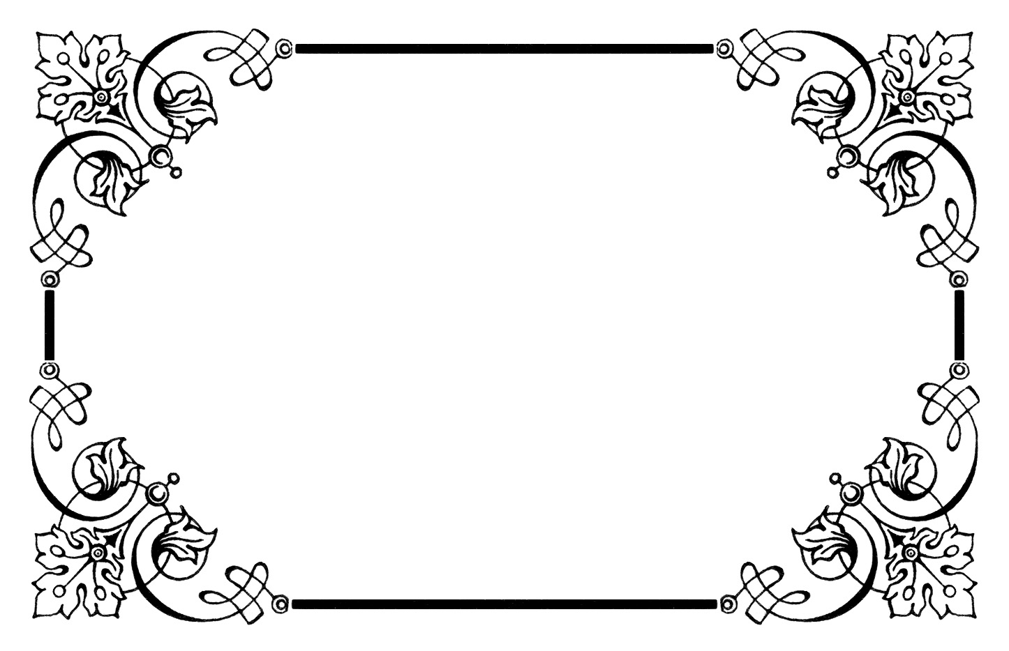 Frame Black And White Images Image Png Clipart