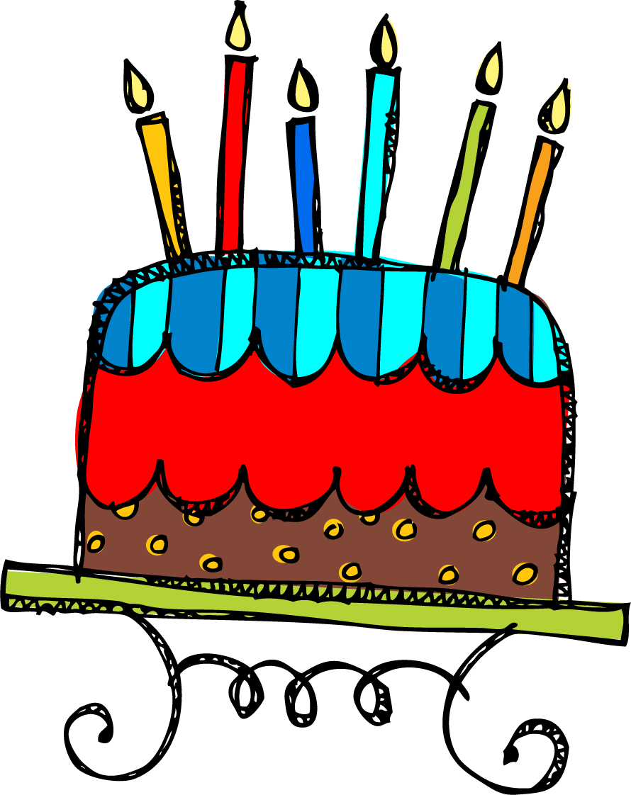 Free Birthday Birthday Cake Birthday Cake Clipart
