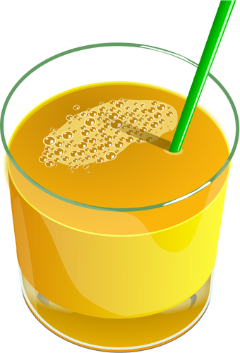 Of Glass Of Juice Clipart