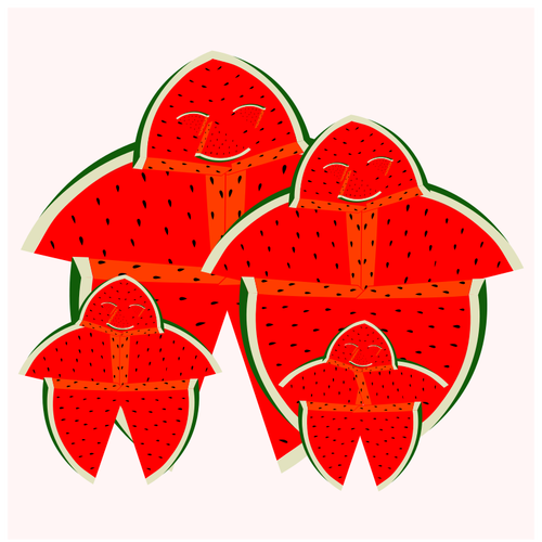 Of Watermelon Family Clipart