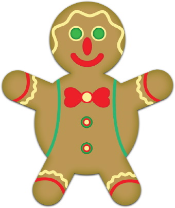 Christmas Gingerbread Man Gingerbread Image Hd Image Clipart