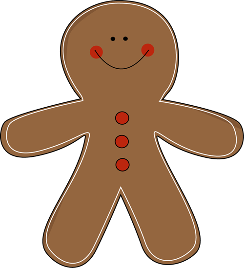Free Gingerbread Man Clipart Clipart