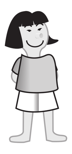 Of A Female Clipart