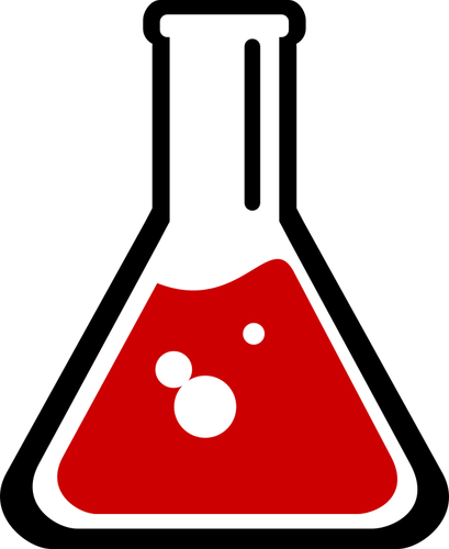 Laboratory Flask Glassware Clipart