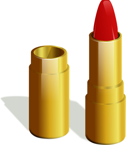 Gold Lipstick Clipart