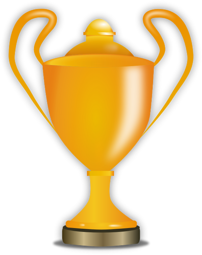 Of Golden Trophy Cup Clipart