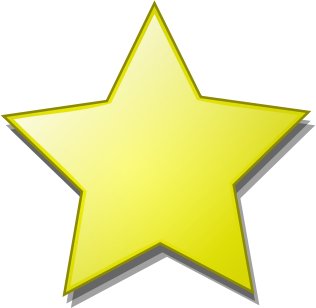 Gold Star Stars Graphics Images And Photos Clipart