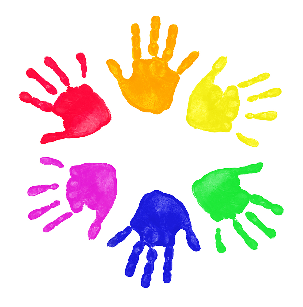 Painted Hands Hd Photos Clipart