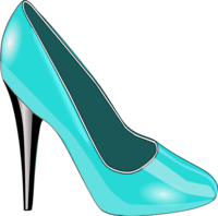 High Heels Woman Shoe Fashion Vector Clipart