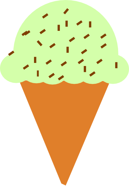 Ice Cream Cone Ice Cream Cartoon Kid Clipart