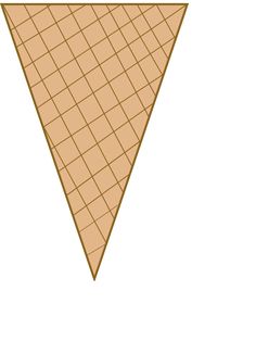 Ice Cream Cones And Cream On Clipart