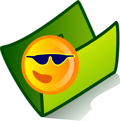 Of Cool Folder Icon Clipart