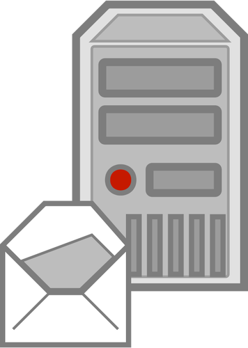 Server E-Mail Icon Clipart
