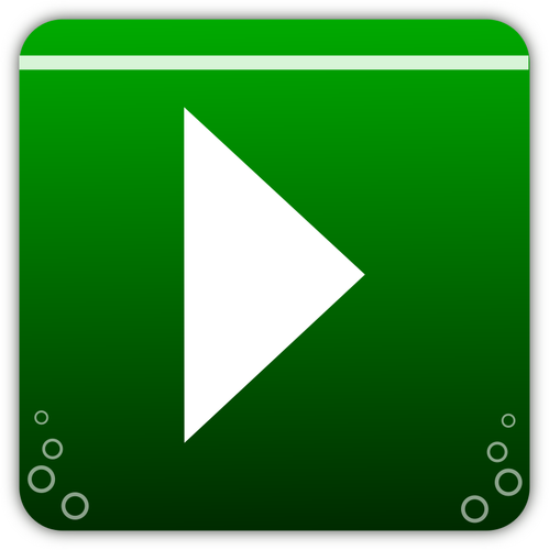 Green Icon For Music Players Clipart