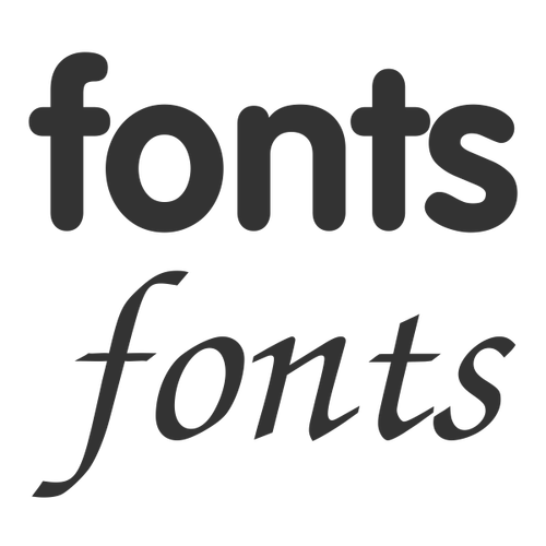 Fonts Icon Clipart