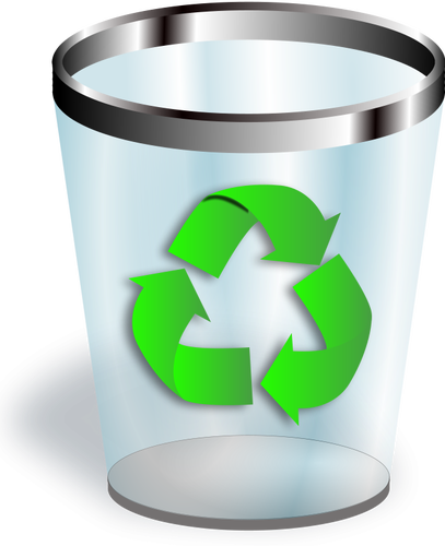 Recycling Bin Icon Clipart