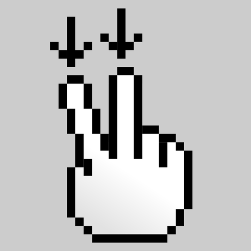 Multi-Touch Icon Clipart
