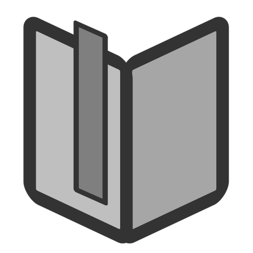 Bookmark Icon Grey Clipart