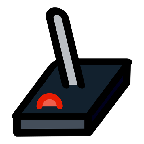 Primary Joystick Icon Clipart