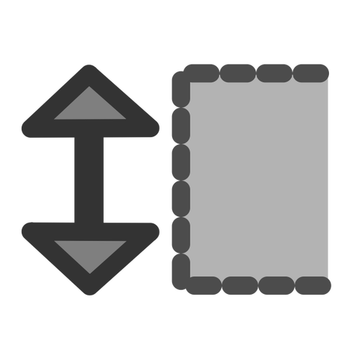 Resize Row Icon Clipart