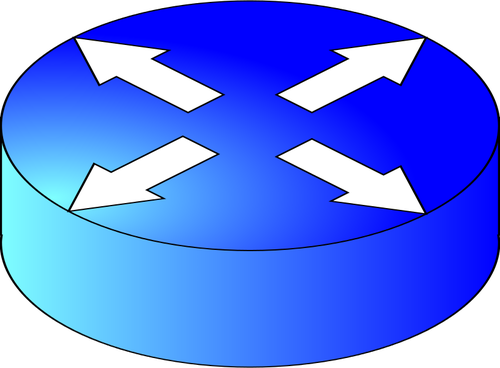 Router Diagram Icon Clipart