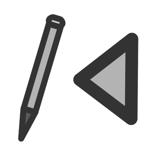 Pencil Grey Icon Symbol Clipart