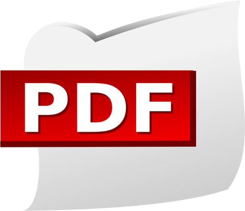 Pdf Document Icon Clipart