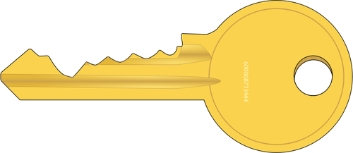 Cylinder Lock Key Clipart
